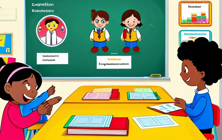 교사 학생 학습 동기 유발 방법 - Engaging Storytelling**

"A vibrant classroom scene, teacher animatedly telling a story, students ca...