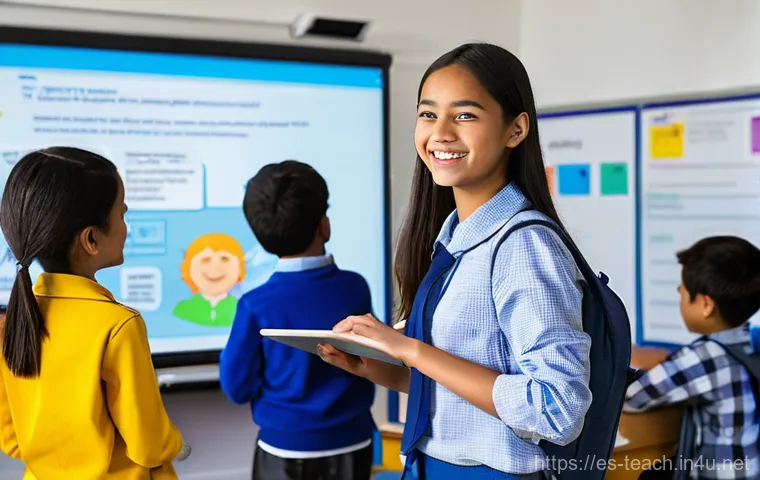 교사 연수 결과 보고서 작성법 - **Prompt 1: Innovative Classroom with AI Integration for Personalized Learning**
"A modern, brig...