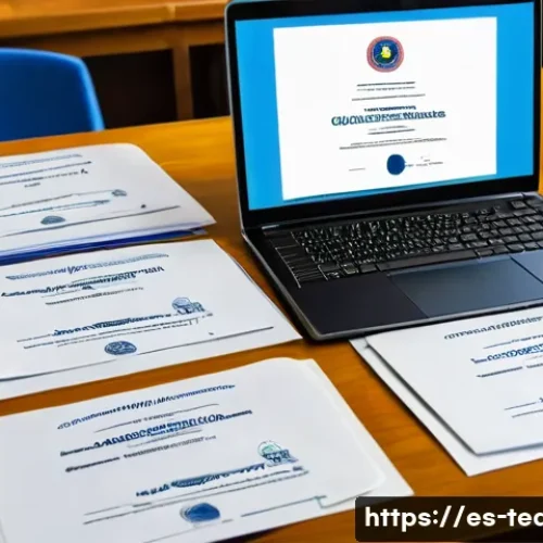 교사 이직 시 필요한 서류 - A professional teacher&rsquo;s workspace featuring neatly organized official academic documents such as di...